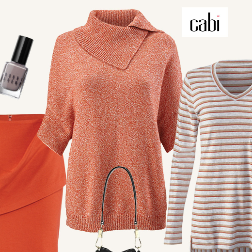 Cozy cabi Fall 2015 Foldover Pullover Sweater ♥
